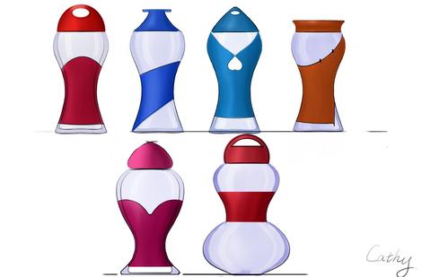 手绘灵感与工业美学的交融 探索站酷设计师“茹果alice”的日用水杯设计